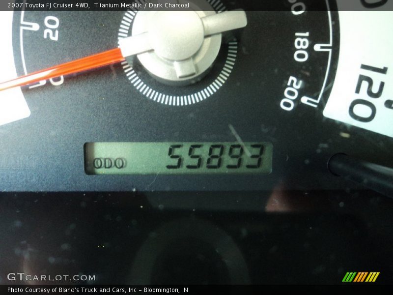 Titanium Metallic / Dark Charcoal 2007 Toyota FJ Cruiser 4WD