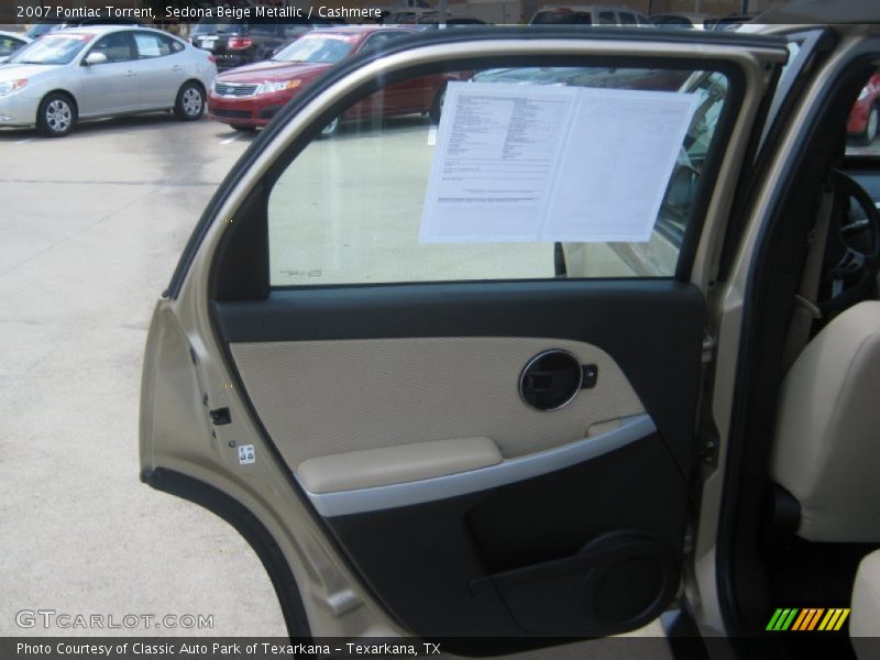 Sedona Beige Metallic / Cashmere 2007 Pontiac Torrent