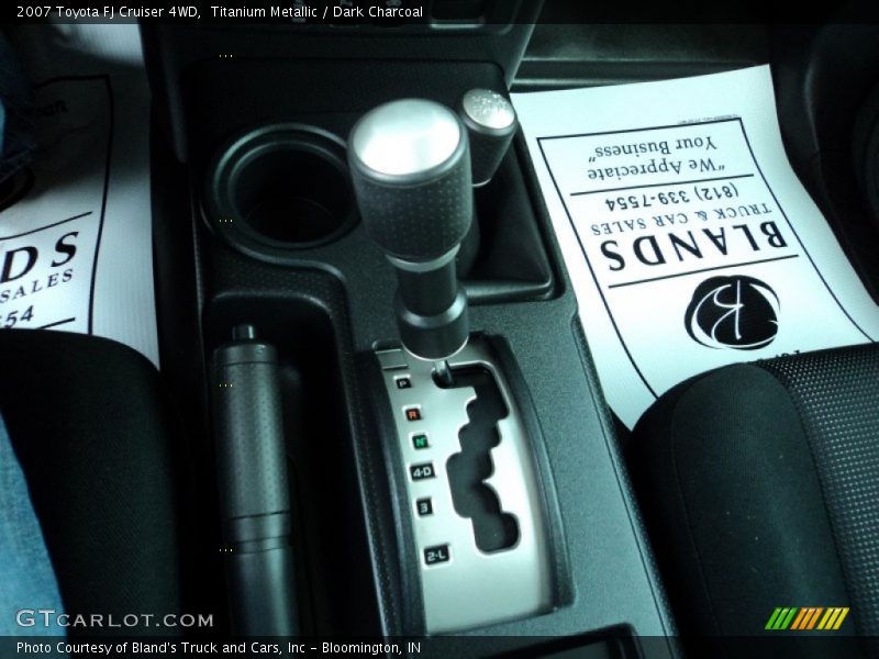 Titanium Metallic / Dark Charcoal 2007 Toyota FJ Cruiser 4WD