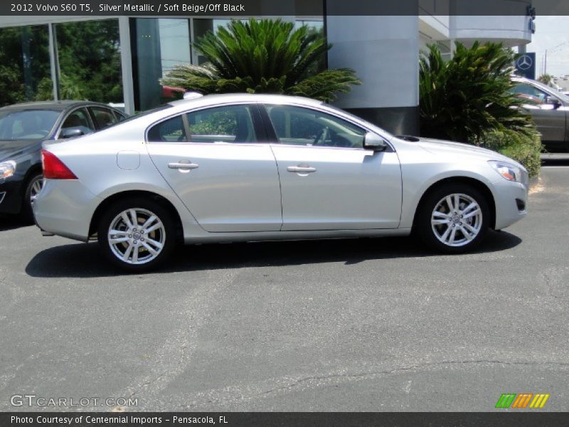  2012 S60 T5 Silver Metallic