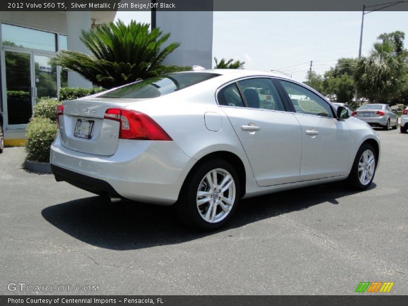  2012 S60 T5 Silver Metallic