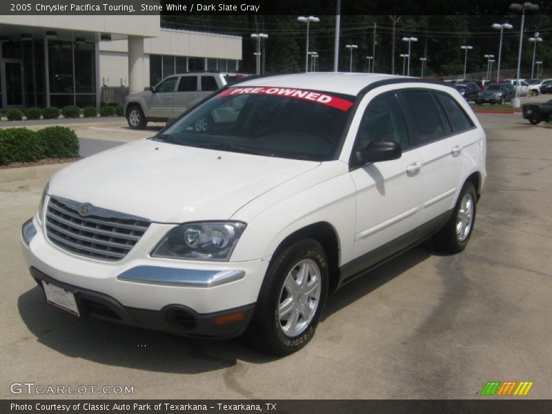 Stone White / Dark Slate Gray 2005 Chrysler Pacifica Touring