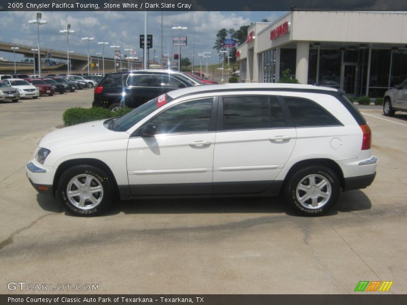 Stone White / Dark Slate Gray 2005 Chrysler Pacifica Touring