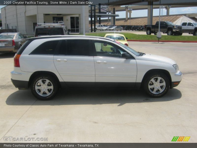 Stone White / Dark Slate Gray 2005 Chrysler Pacifica Touring
