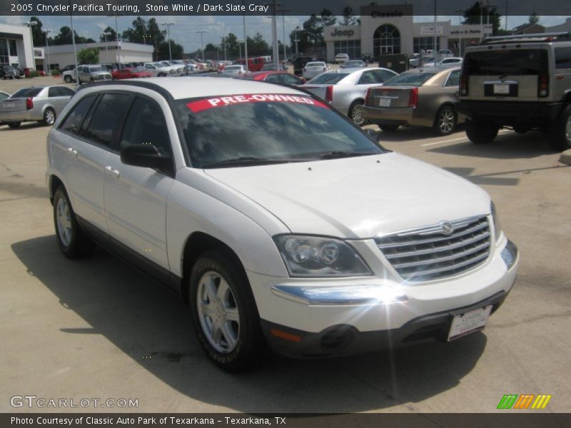 Stone White / Dark Slate Gray 2005 Chrysler Pacifica Touring