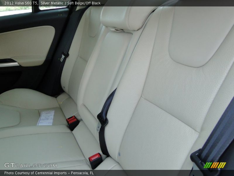 Silver Metallic / Soft Beige/Off Black 2012 Volvo S60 T5