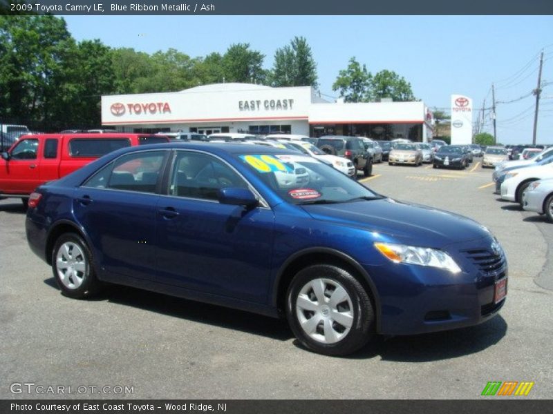 Blue Ribbon Metallic / Ash 2009 Toyota Camry LE