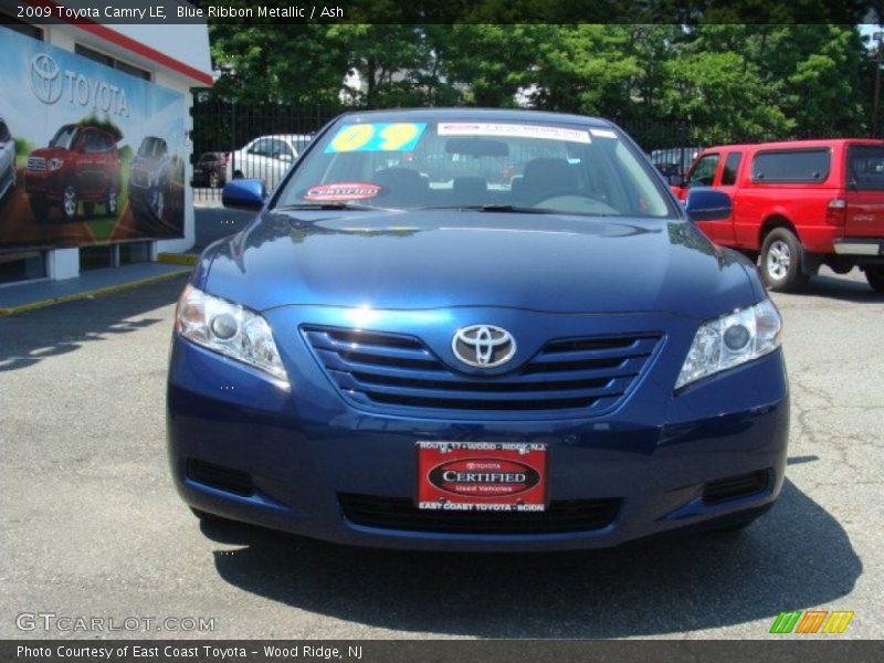 Blue Ribbon Metallic / Ash 2009 Toyota Camry LE