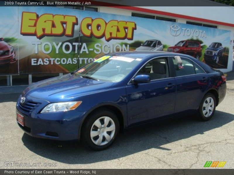 Blue Ribbon Metallic / Ash 2009 Toyota Camry LE