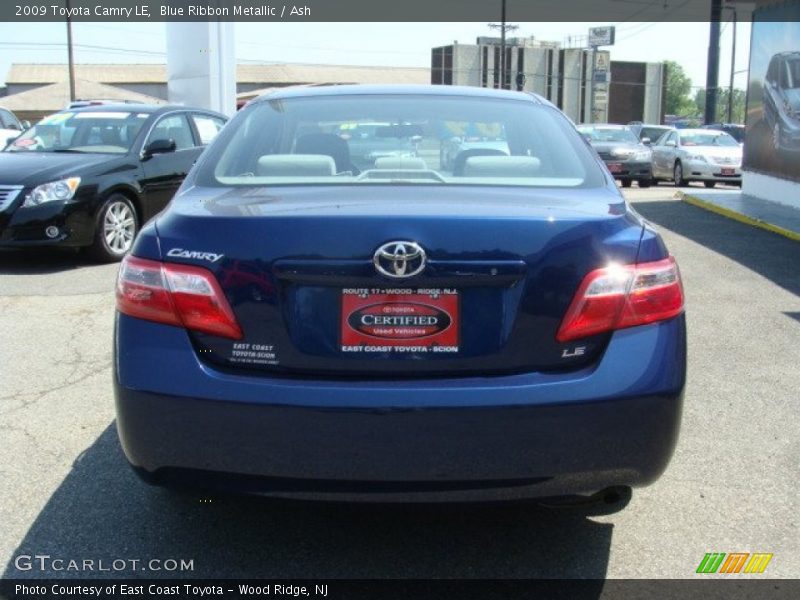 Blue Ribbon Metallic / Ash 2009 Toyota Camry LE