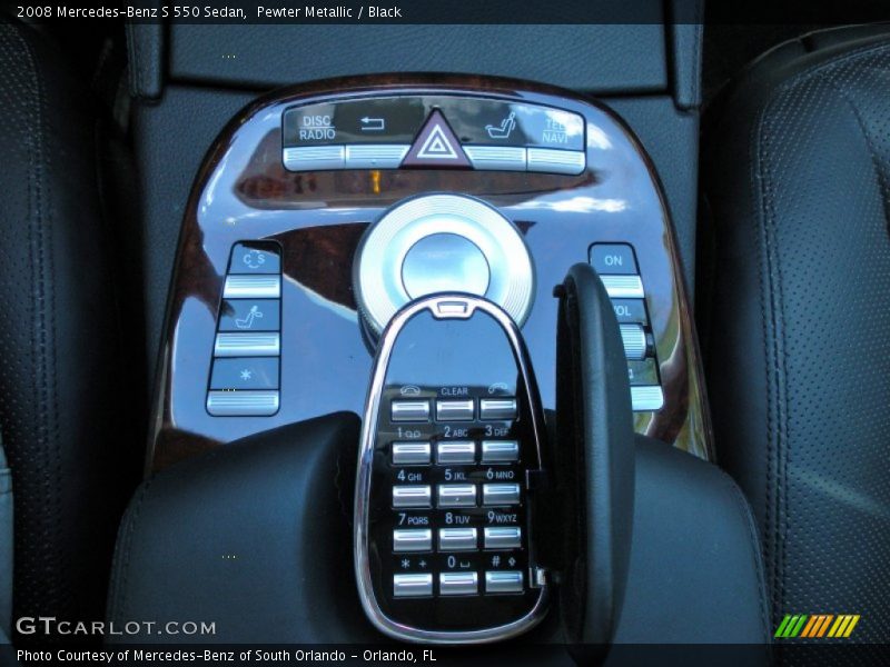 Pewter Metallic / Black 2008 Mercedes-Benz S 550 Sedan