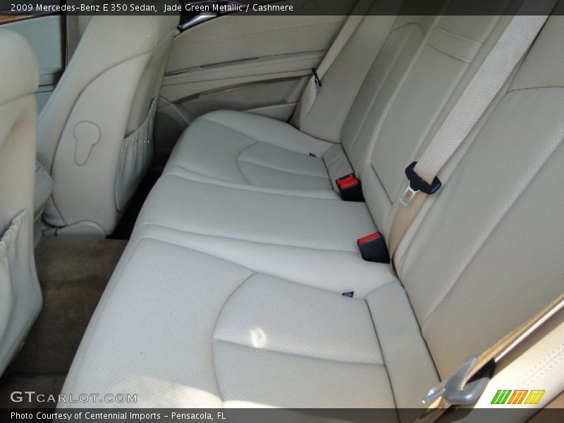 Jade Green Metallic / Cashmere 2009 Mercedes-Benz E 350 Sedan