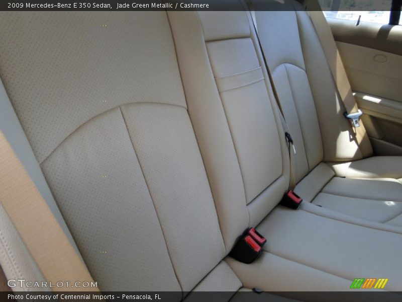 Jade Green Metallic / Cashmere 2009 Mercedes-Benz E 350 Sedan