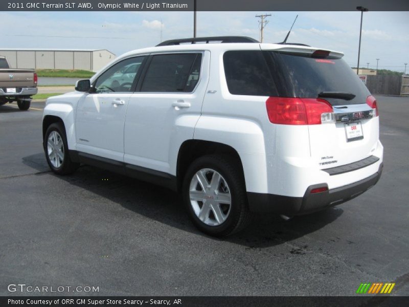 Olympic White / Light Titanium 2011 GMC Terrain SLT AWD