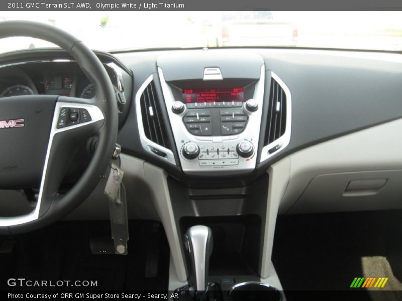 Olympic White / Light Titanium 2011 GMC Terrain SLT AWD