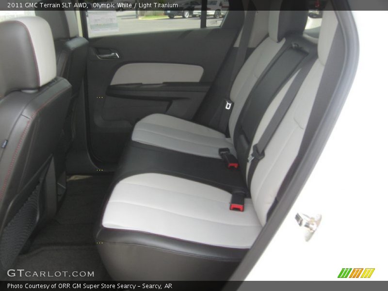 Olympic White / Light Titanium 2011 GMC Terrain SLT AWD
