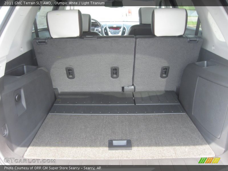 Olympic White / Light Titanium 2011 GMC Terrain SLT AWD