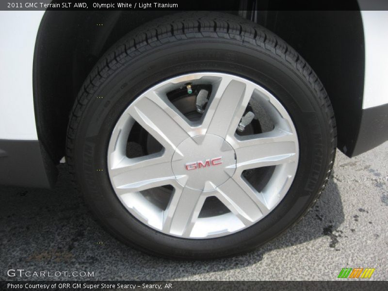 Olympic White / Light Titanium 2011 GMC Terrain SLT AWD