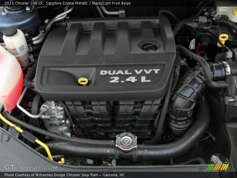  2011 200 LX Engine - 2.4 Liter DOHC 16-Valve Dual VVT 4 Cylinder