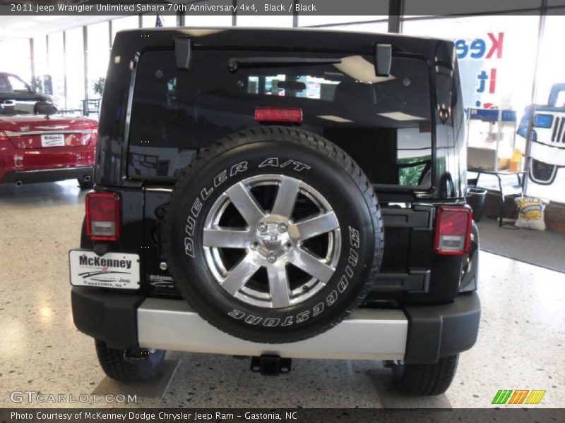 Black / Black 2011 Jeep Wrangler Unlimited Sahara 70th Anniversary 4x4