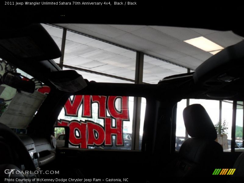 Black / Black 2011 Jeep Wrangler Unlimited Sahara 70th Anniversary 4x4