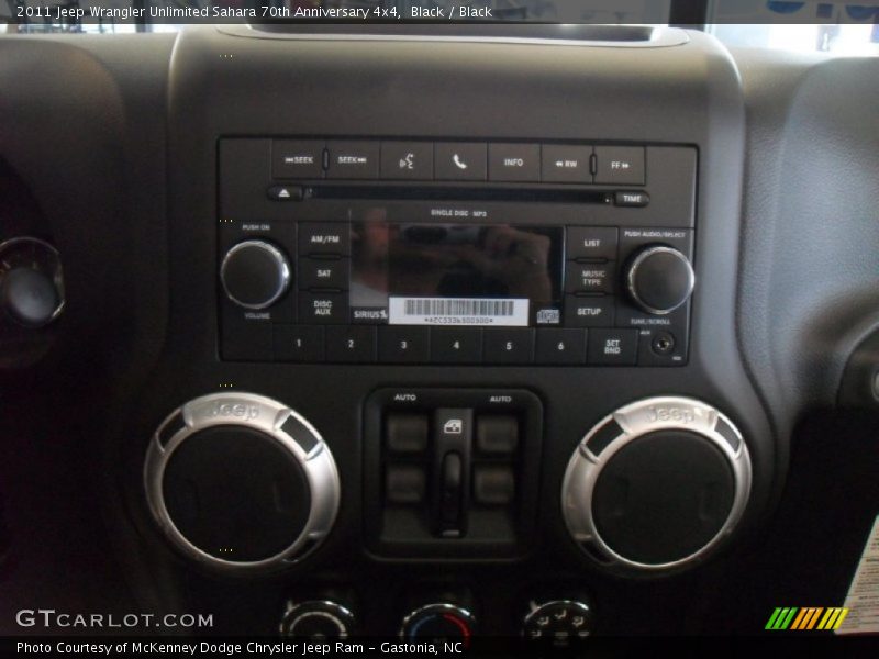 Black / Black 2011 Jeep Wrangler Unlimited Sahara 70th Anniversary 4x4