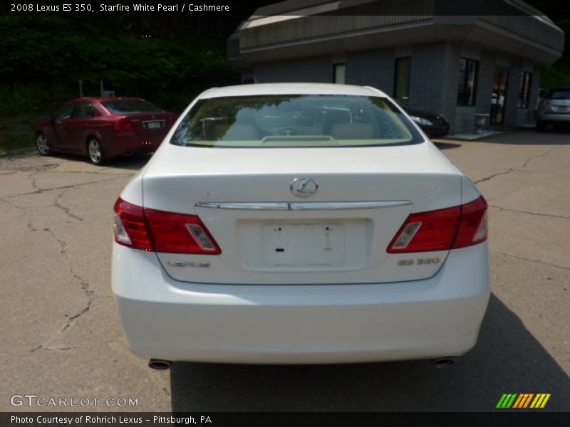 Starfire White Pearl / Cashmere 2008 Lexus ES 350