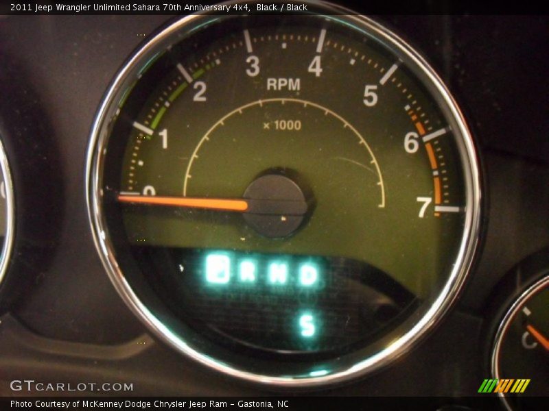 Black / Black 2011 Jeep Wrangler Unlimited Sahara 70th Anniversary 4x4