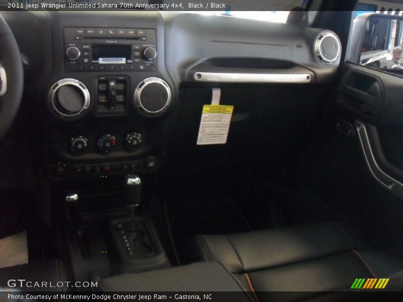 Black / Black 2011 Jeep Wrangler Unlimited Sahara 70th Anniversary 4x4