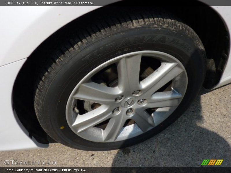 Starfire White Pearl / Cashmere 2008 Lexus ES 350