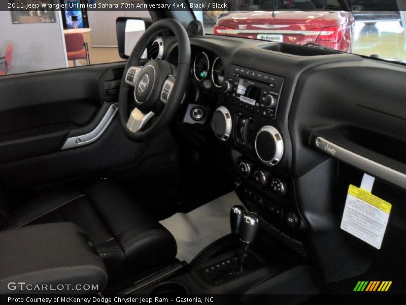 Black / Black 2011 Jeep Wrangler Unlimited Sahara 70th Anniversary 4x4