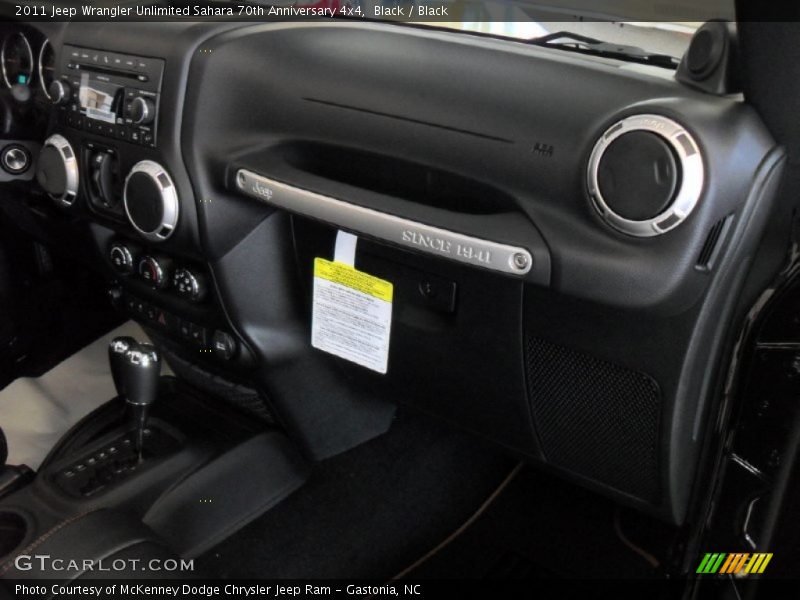 Black / Black 2011 Jeep Wrangler Unlimited Sahara 70th Anniversary 4x4
