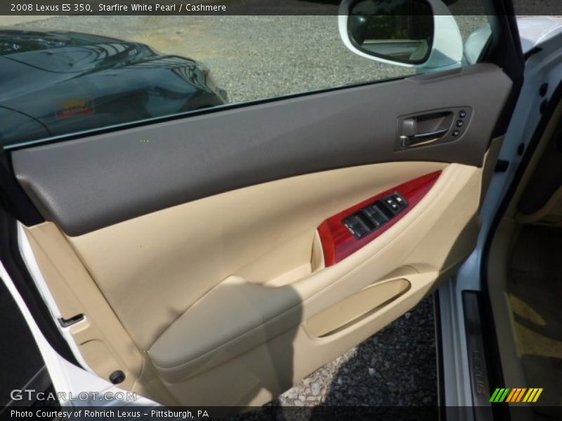 Starfire White Pearl / Cashmere 2008 Lexus ES 350