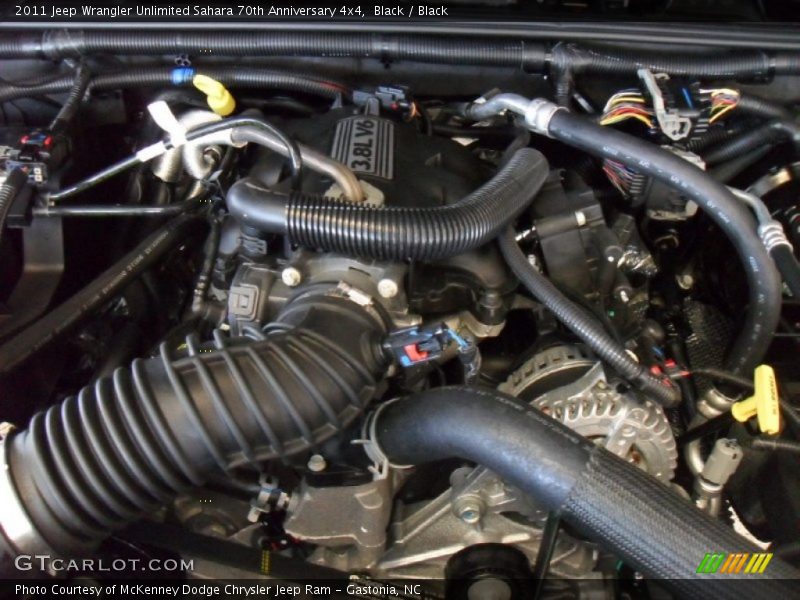 Black / Black 2011 Jeep Wrangler Unlimited Sahara 70th Anniversary 4x4