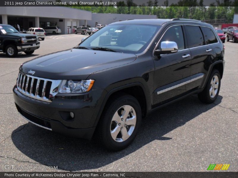 Dark Charcoal Pearl / Black 2011 Jeep Grand Cherokee Limited