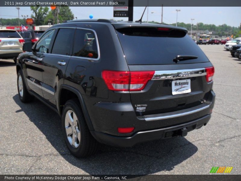 Dark Charcoal Pearl / Black 2011 Jeep Grand Cherokee Limited