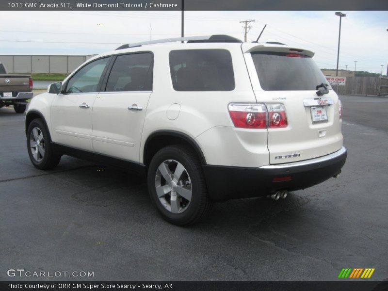 White Diamond Tintcoat / Cashmere 2011 GMC Acadia SLT