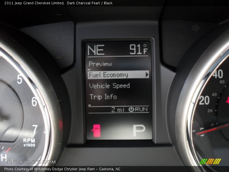 Dark Charcoal Pearl / Black 2011 Jeep Grand Cherokee Limited