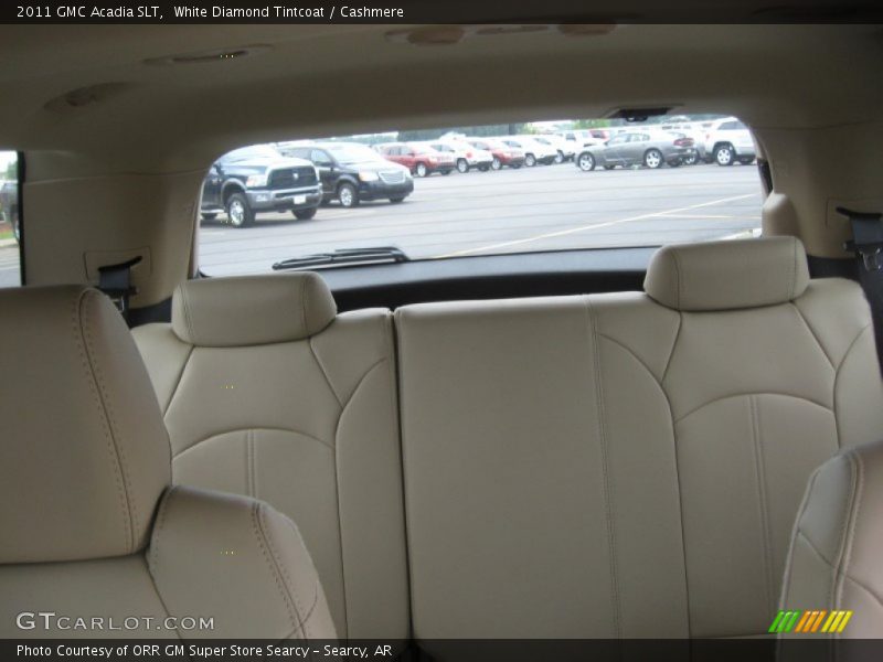 White Diamond Tintcoat / Cashmere 2011 GMC Acadia SLT