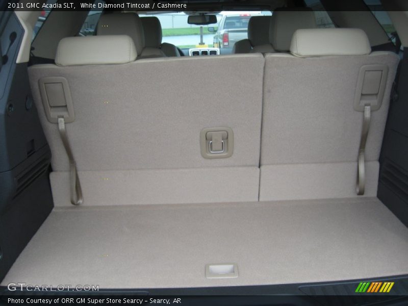 White Diamond Tintcoat / Cashmere 2011 GMC Acadia SLT