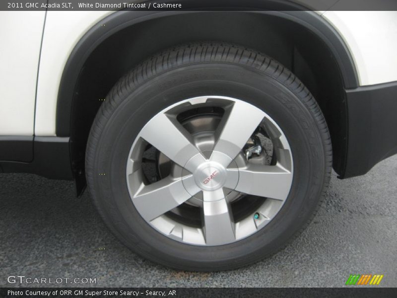 White Diamond Tintcoat / Cashmere 2011 GMC Acadia SLT