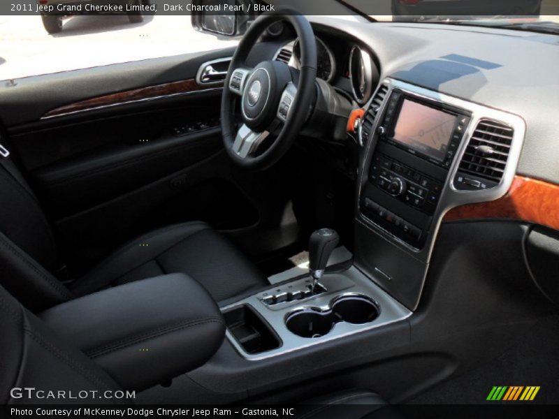 Dark Charcoal Pearl / Black 2011 Jeep Grand Cherokee Limited