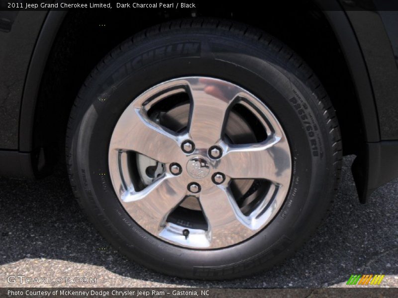 Dark Charcoal Pearl / Black 2011 Jeep Grand Cherokee Limited