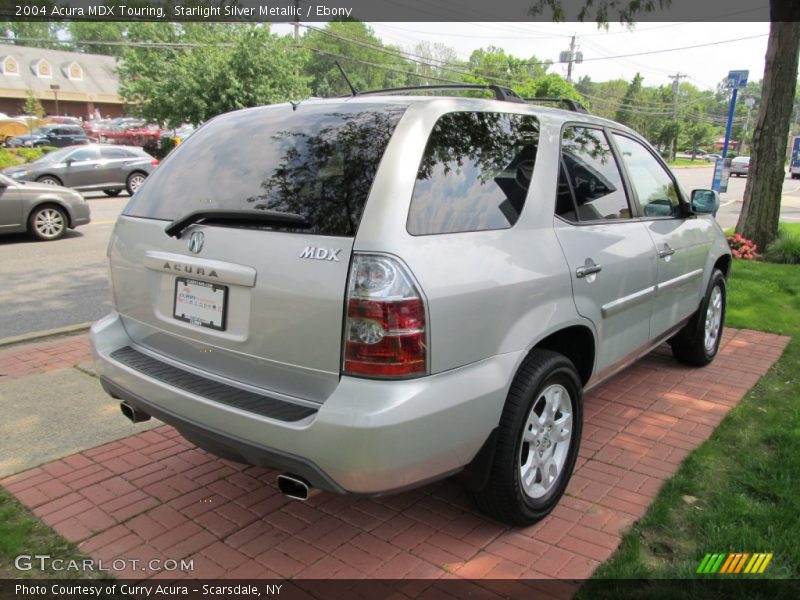 Starlight Silver Metallic / Ebony 2004 Acura MDX Touring