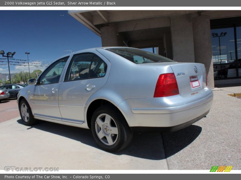 Silver Arrow Metallic / Black 2000 Volkswagen Jetta GLS Sedan