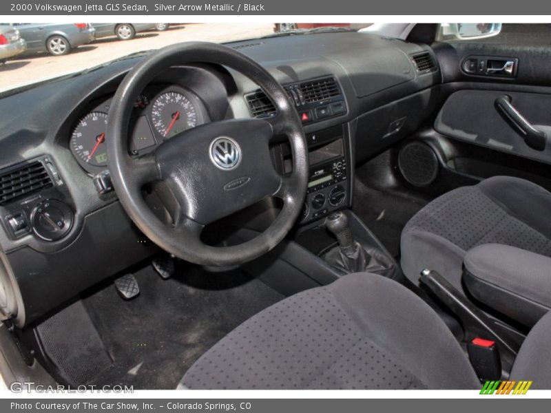  2000 Jetta GLS Sedan Black Interior