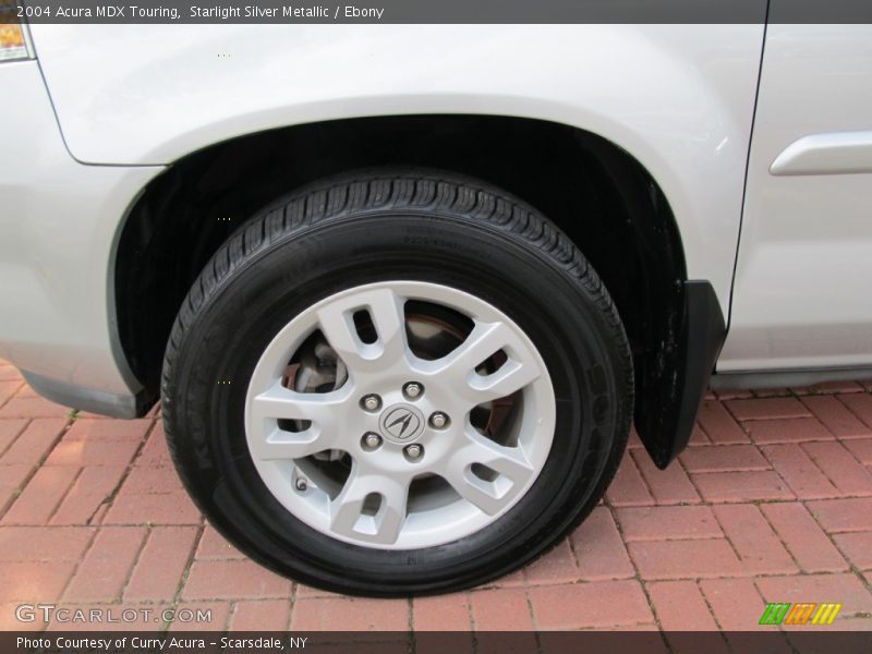 Starlight Silver Metallic / Ebony 2004 Acura MDX Touring