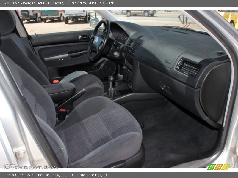  2000 Jetta GLS Sedan Black Interior