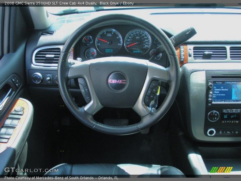  2008 Sierra 3500HD SLT Crew Cab 4x4 Dually Steering Wheel