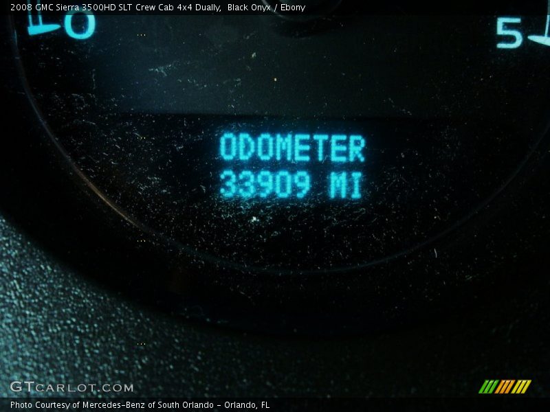 Black Onyx / Ebony 2008 GMC Sierra 3500HD SLT Crew Cab 4x4 Dually